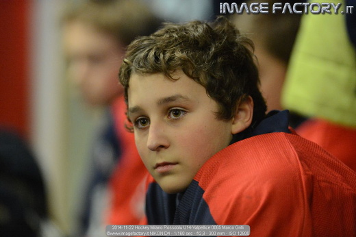 2014-11-22 Hockey Milano Rossoblu U14-Valpellice 0065 Marco Grilli